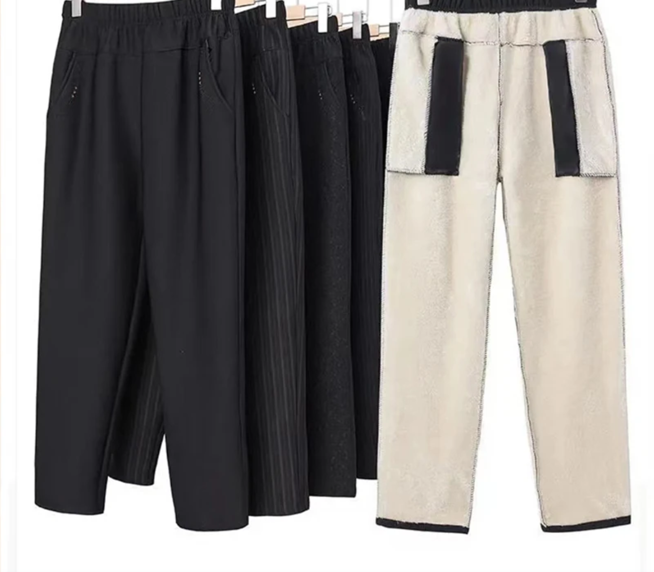 【三花棉業】2023秋冬新款加絨加厚媽媽休閒褲顯瘦時尚女士大碼保暖長褲寬鬆加絨鬆緊褲 【三花棉業】2023秋冬新款加絨加厚媽媽休閒褲顯瘦時尚女士大碼保暖長褲寬鬆加絨鬆緊褲